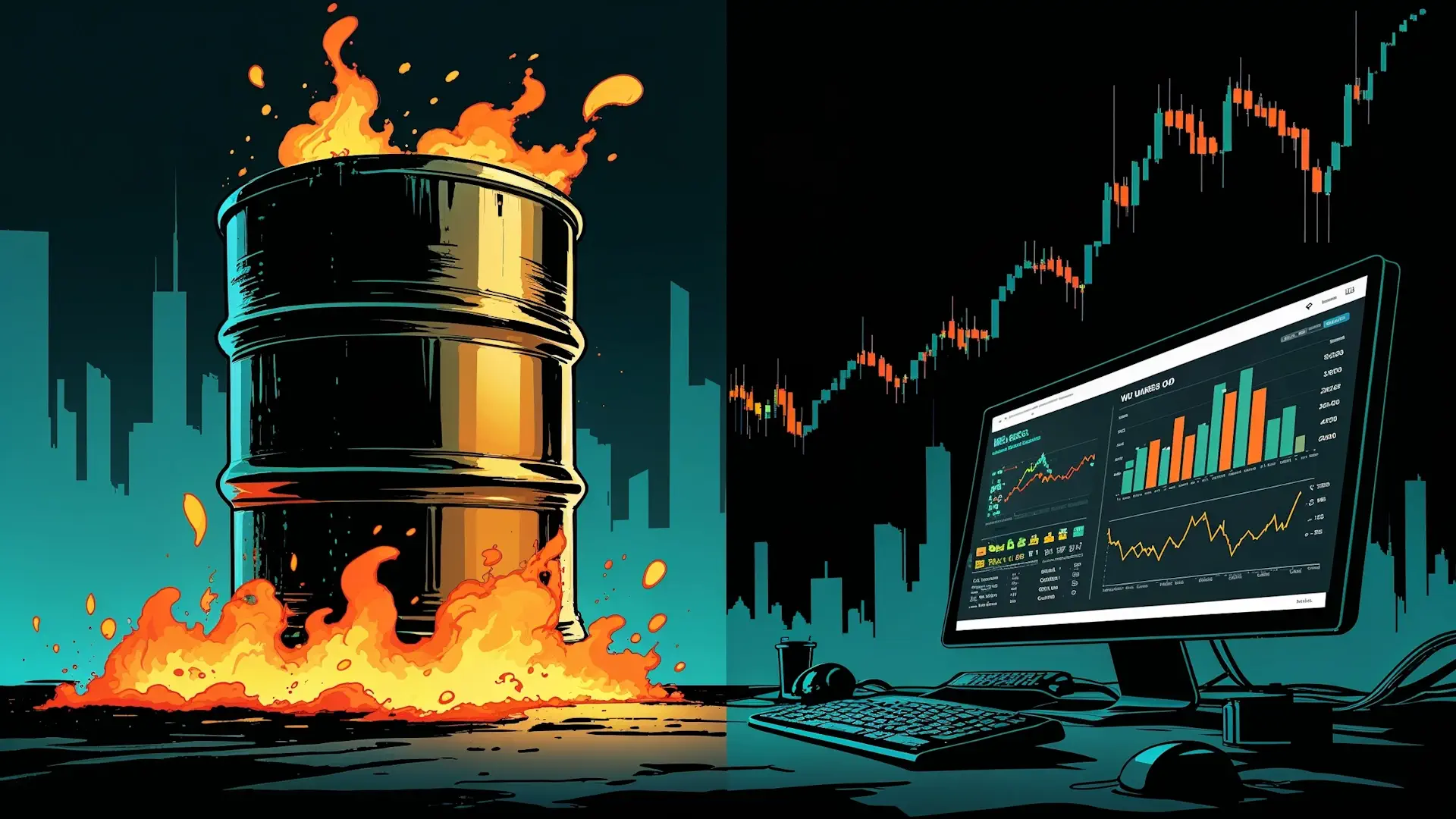Oil Volatility and Drawdown Math