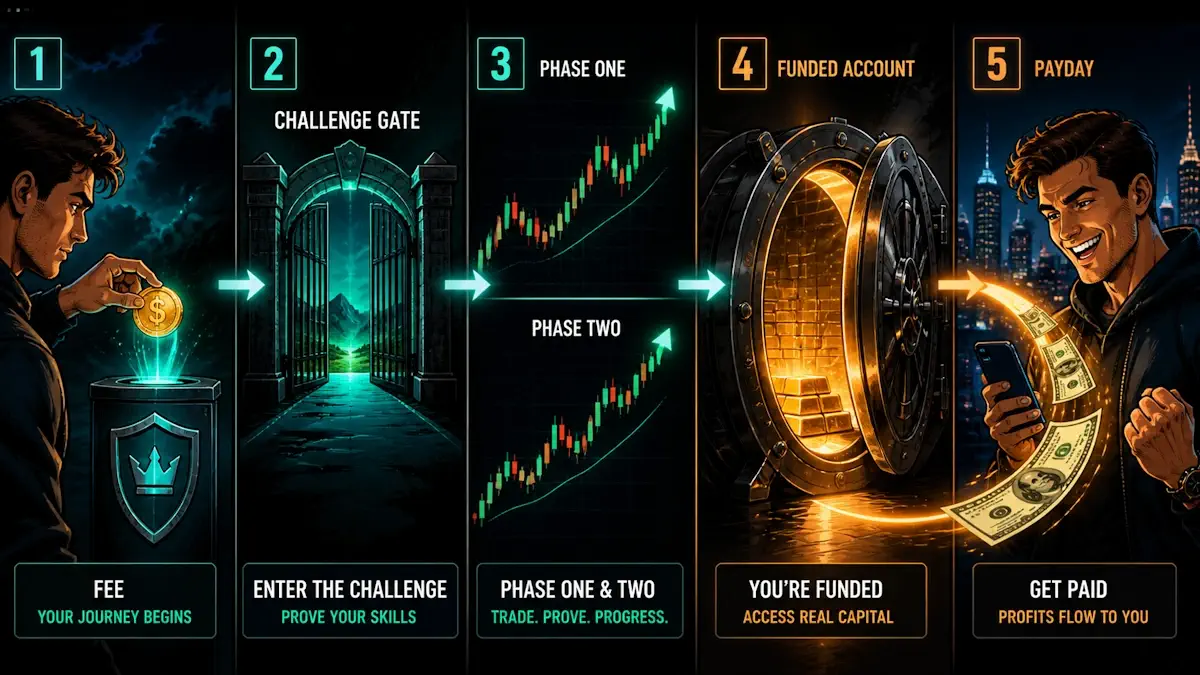 What is a funded account for beginners