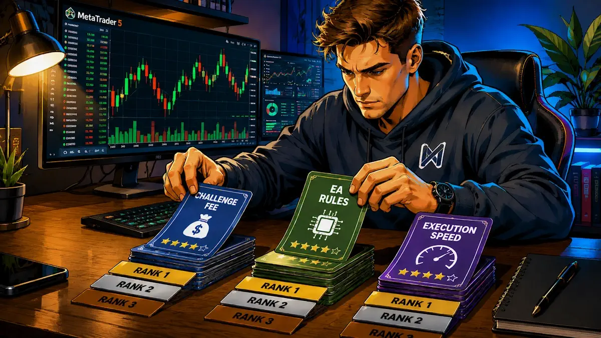 Trader Sorting Challenge Fee Cards